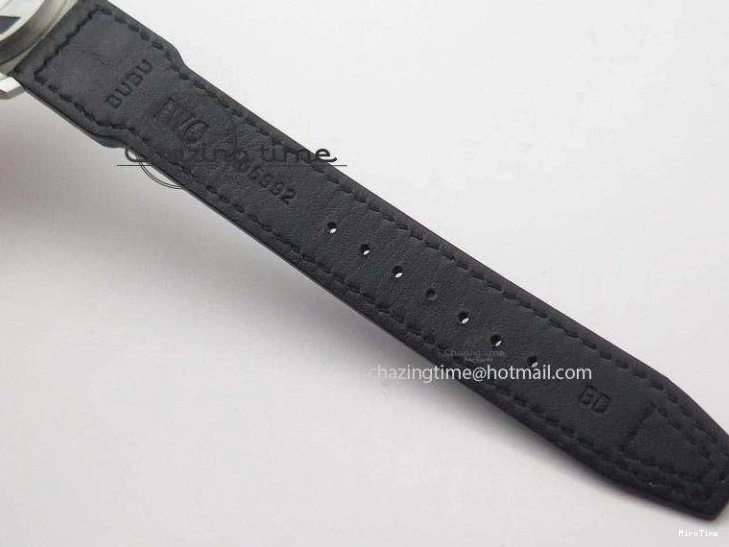 MIROTIME 0219 Timeless Big Pilot Real PR IW500901 ZF 1:1 Best Edition On Black Leather Strap A 7340